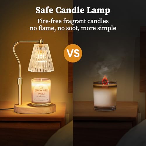 Candle Warmer Lamp With Timer Dimmer
