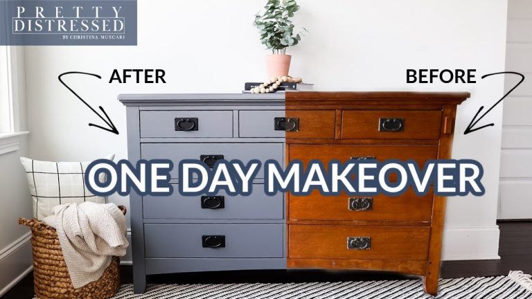 How To Paint A Chest Of Drawers