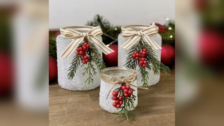 Christmas Jar Candle Ideas