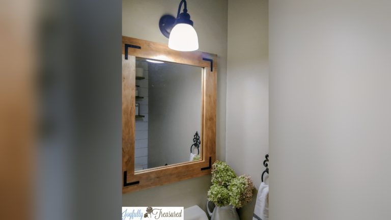 Wall Mounted Mirror Frame Ideas