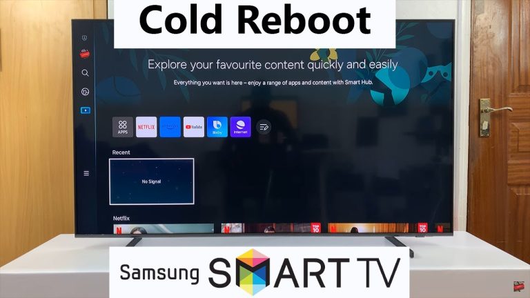 How Do You Reboot A Samsung Tv: Quick Restart Tips
