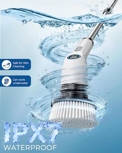 Best Rechargeable Grout Cleaning Brush For Bathroom