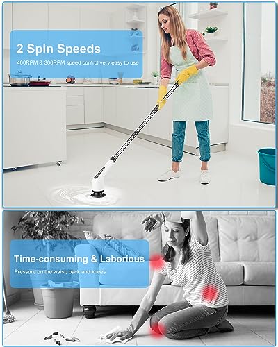 Best Cordless Bathroom Cleaning Brush For Tiles