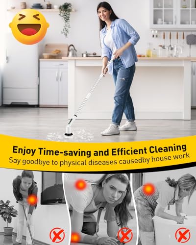 Best Electric Spin Scrubber For Bathroom Cleaning