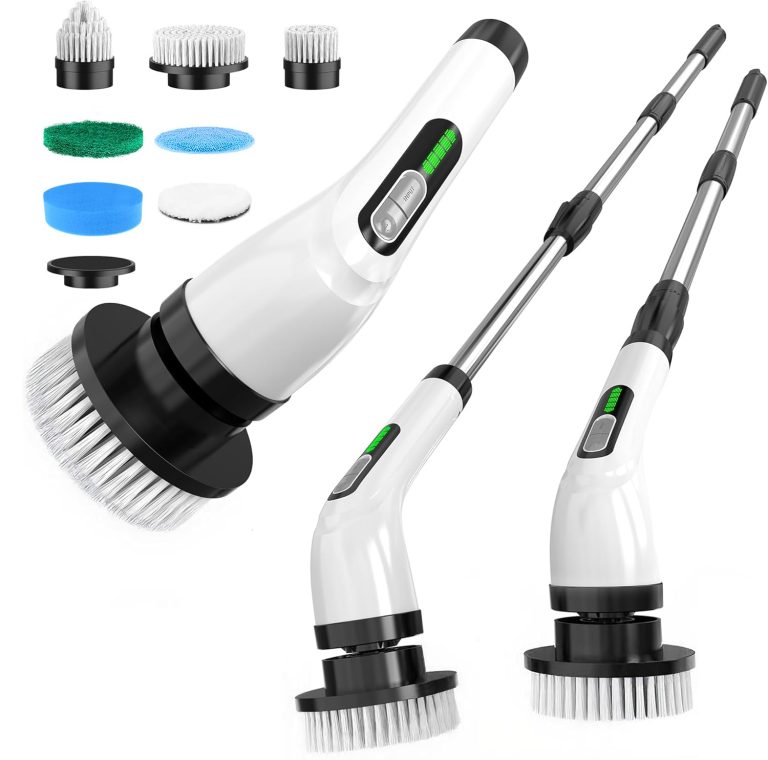 How To Use Electric Spin Scrubber For Bathroom Cleaning